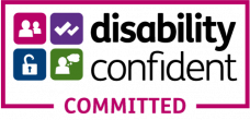 Disability Confident Commited Logo